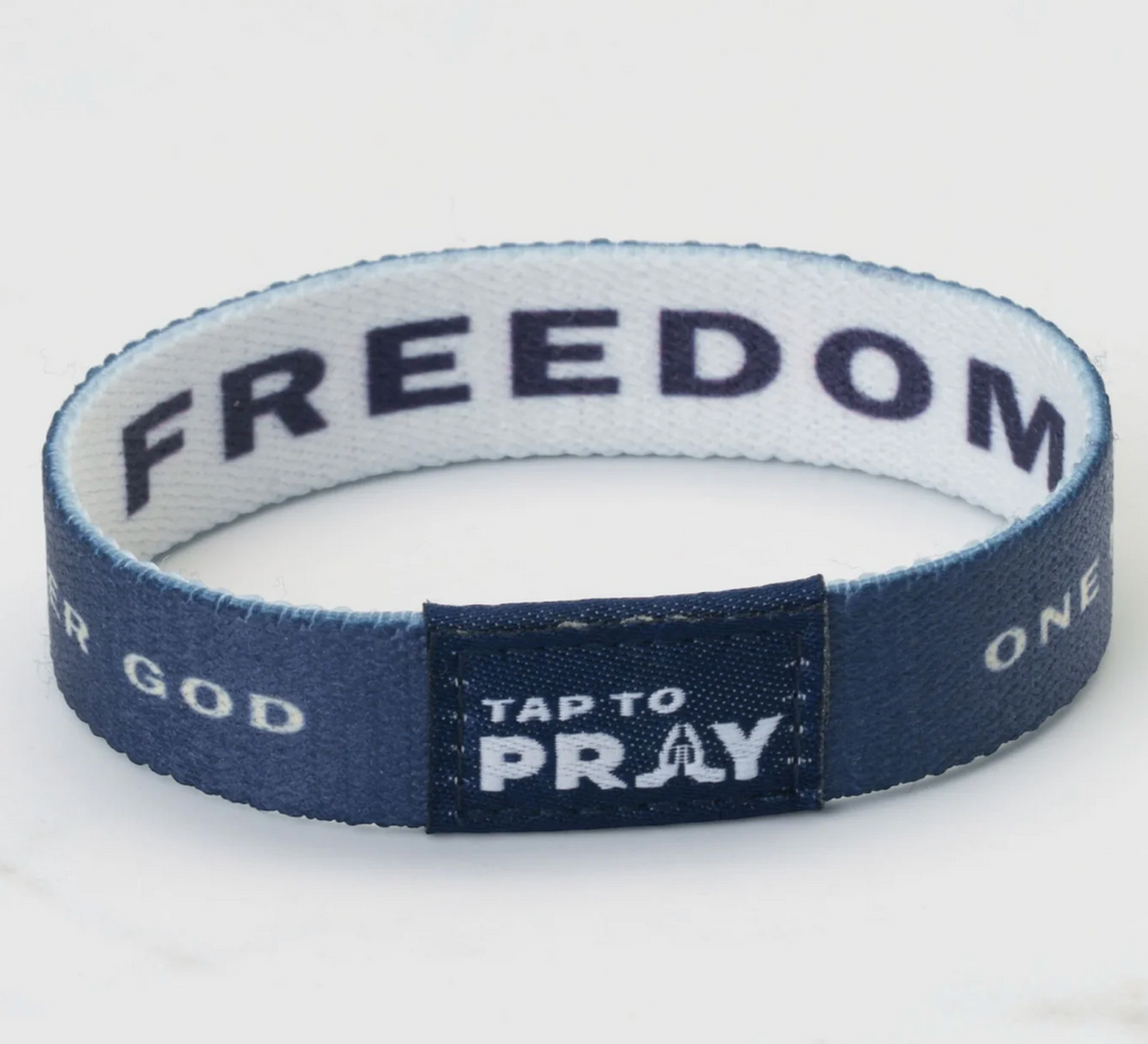 Tap To Pray® Wristband – Freedom