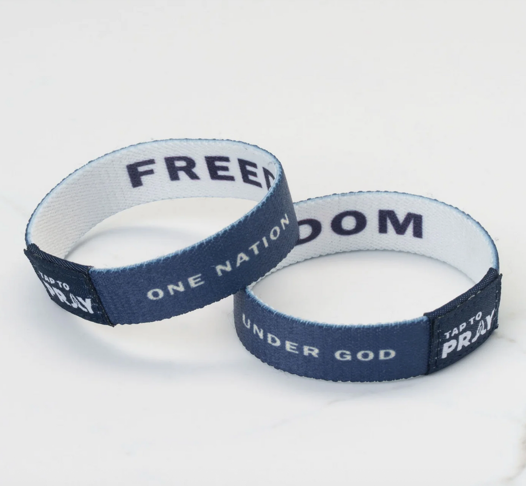 Tap To Pray® Wristband – Freedom