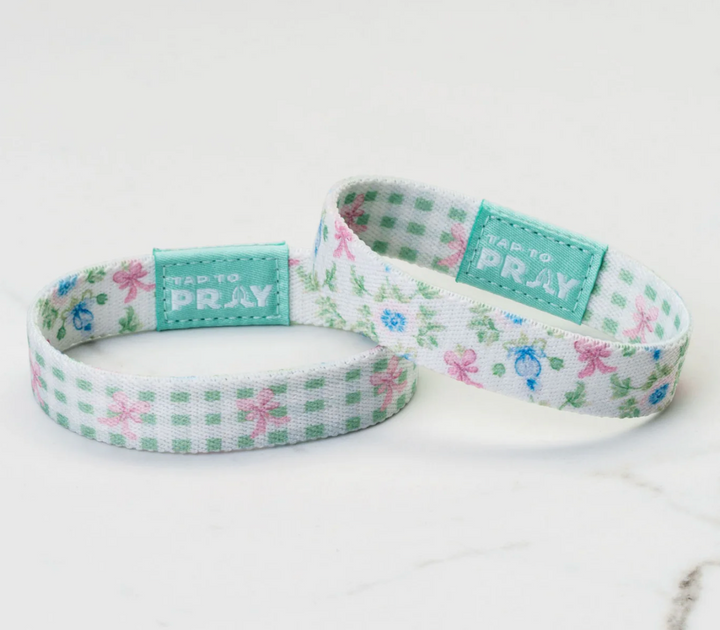 Tap To Pray® Wristband – Flower Basket