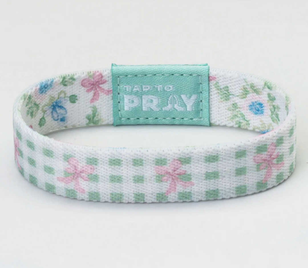 Tap To Pray® Wristband – Flower Basket