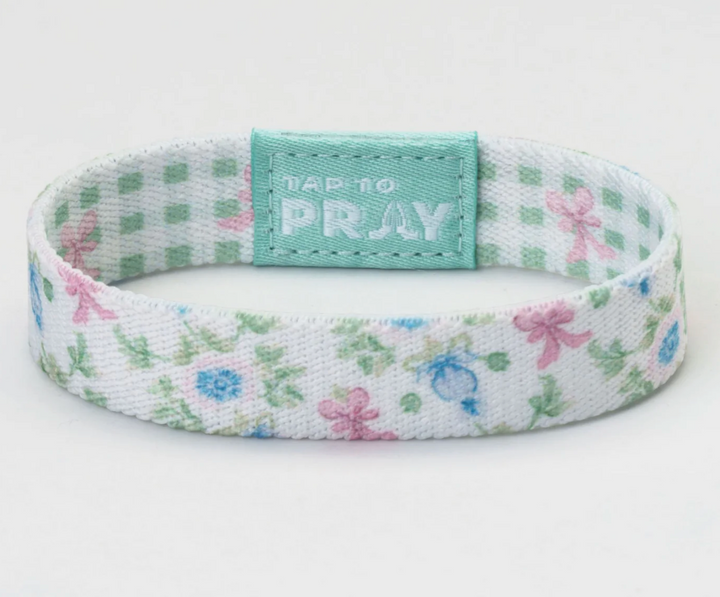 Tap To Pray® Wristband – Flower Basket
