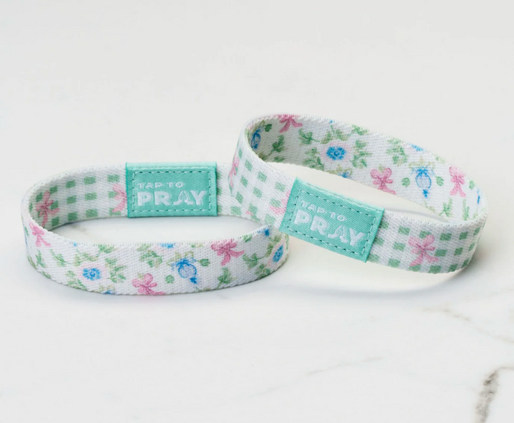 Tap To Pray® Wristband – Flower Basket