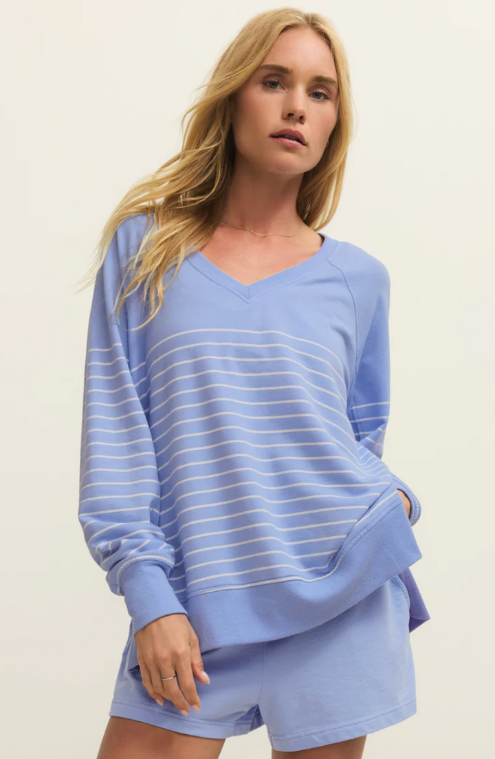 Weekender V-Neck - Barcelona Blue