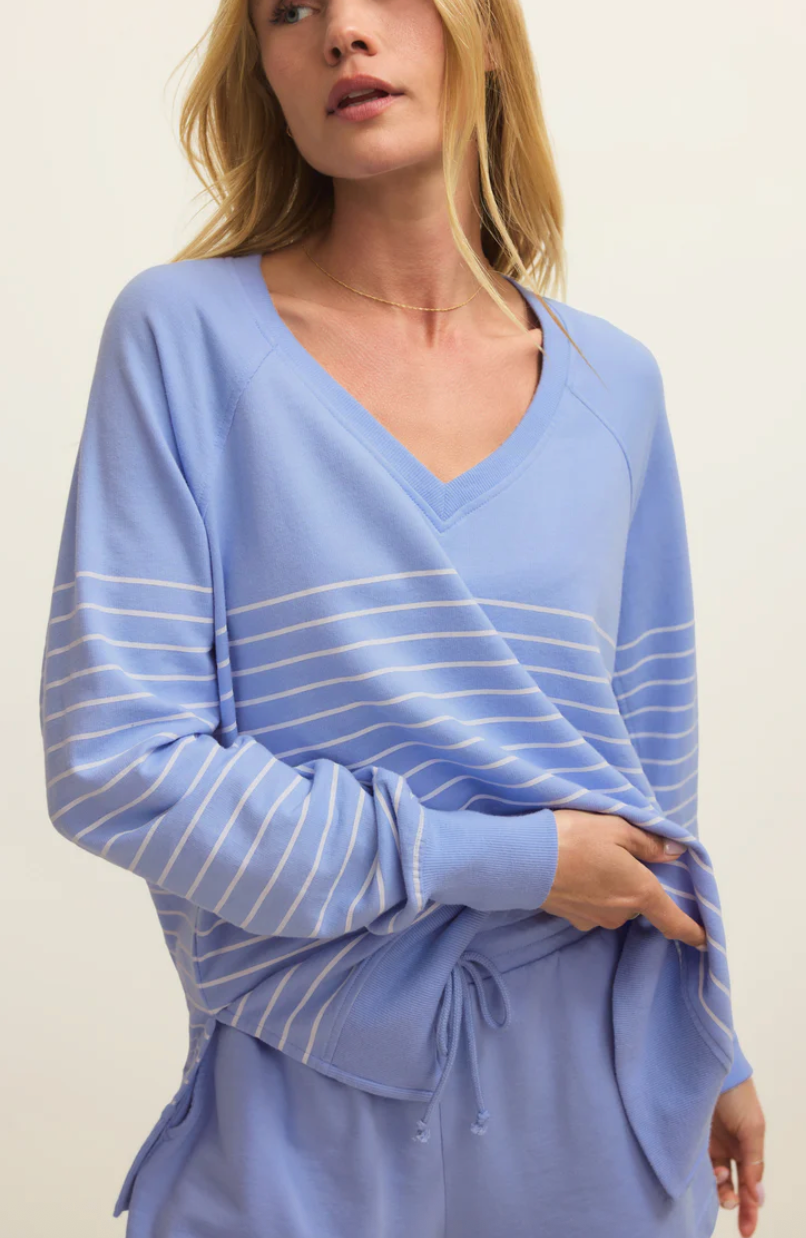 Weekender V-Neck - Barcelona Blue