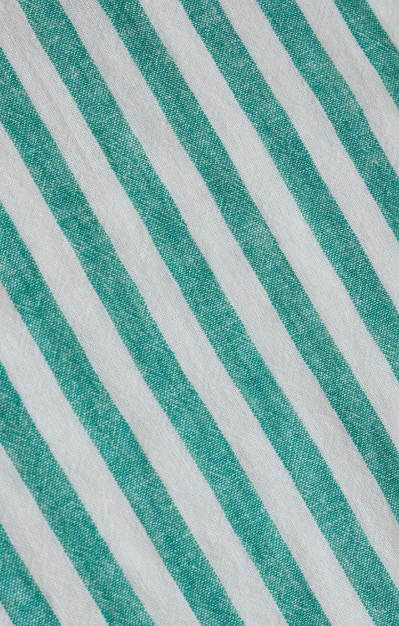 Z Supply The Perfect Linen Striped Top - La Palma