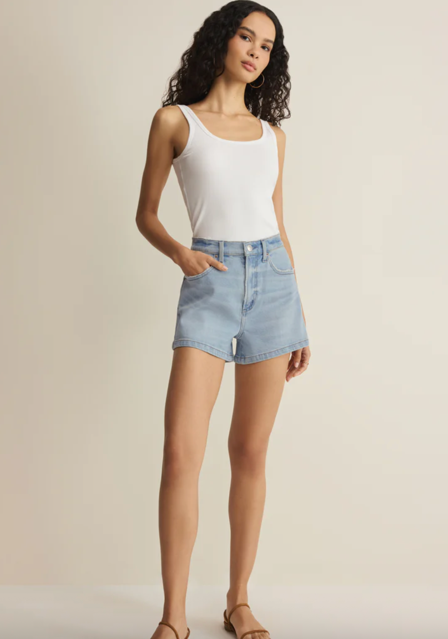 Camila A-Line Denim Short