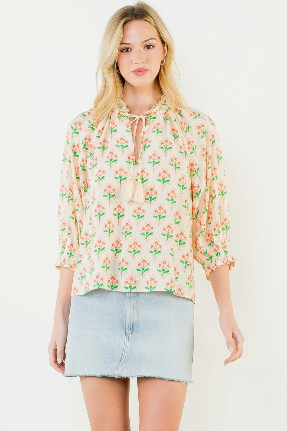 Everleigh Tassel Top