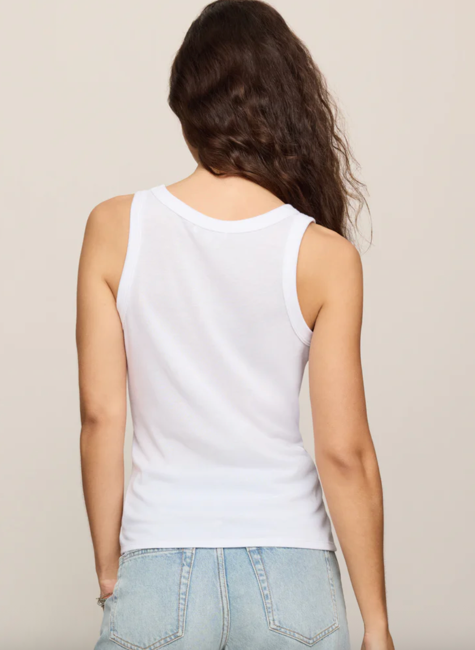 Little Lamb Tank - White