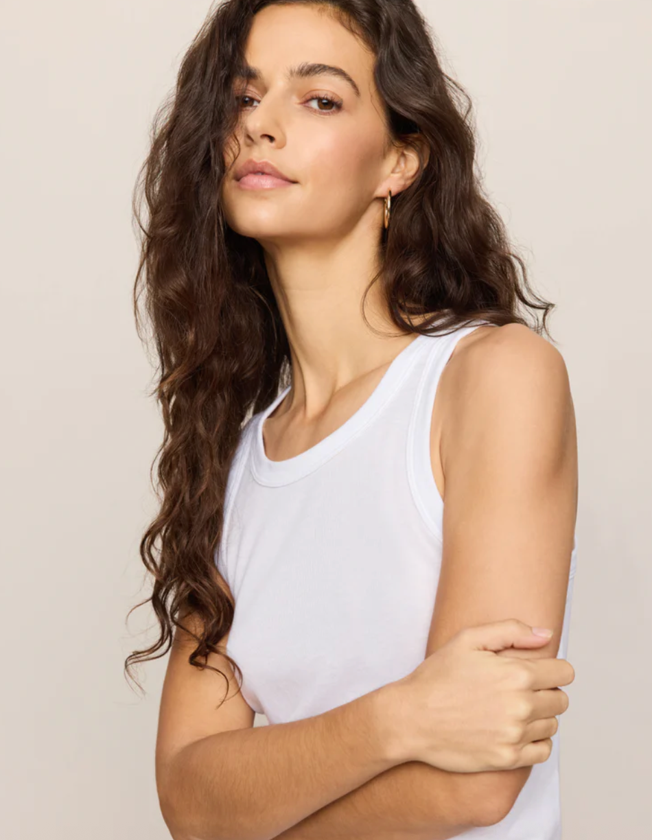 Little Lamb Tank - White