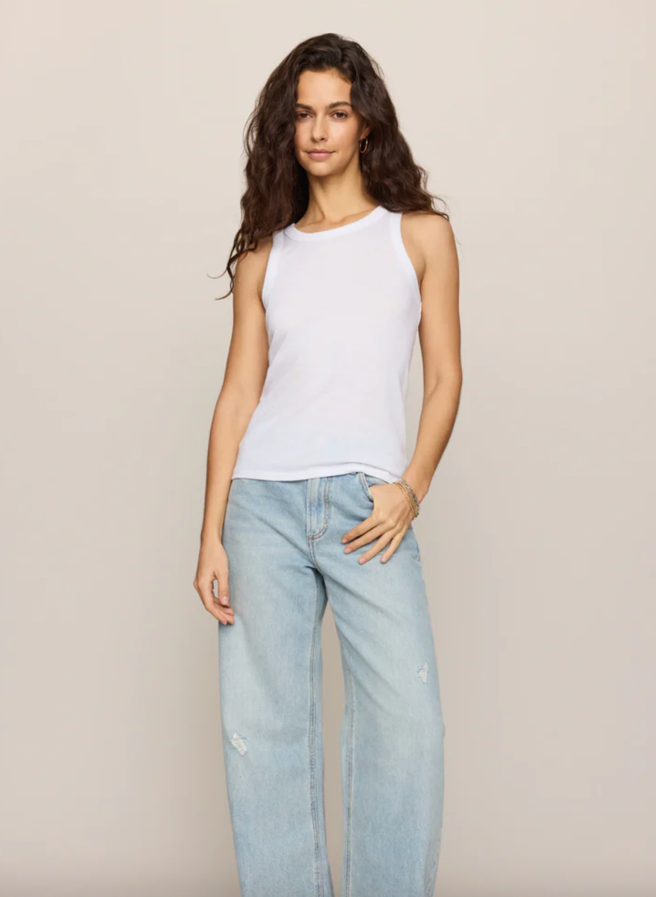 Little Lamb Tank - White