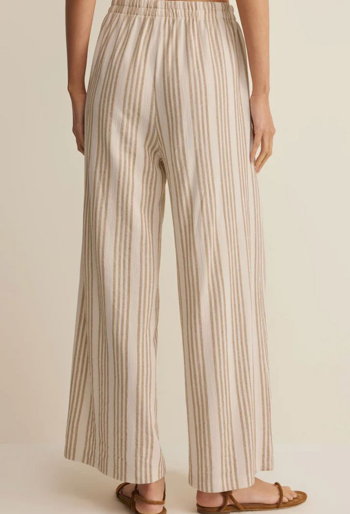 Z Supply Scout Knit Striped Pant - Cloud