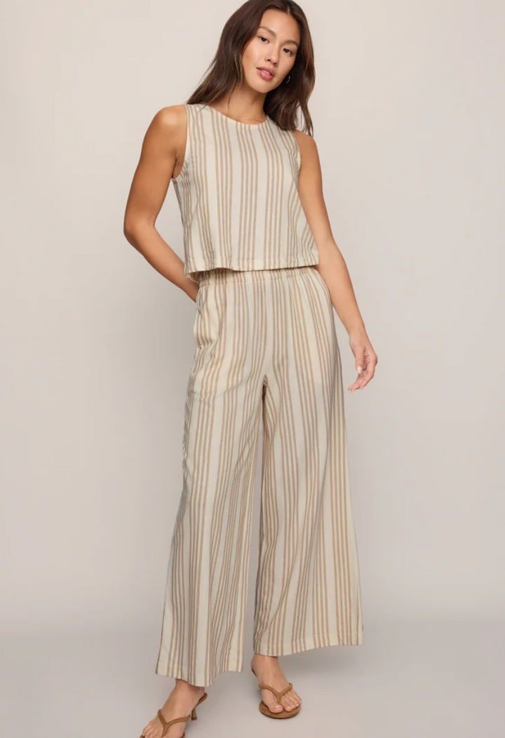 Z Supply Scout Knit Striped Pant - Cloud
