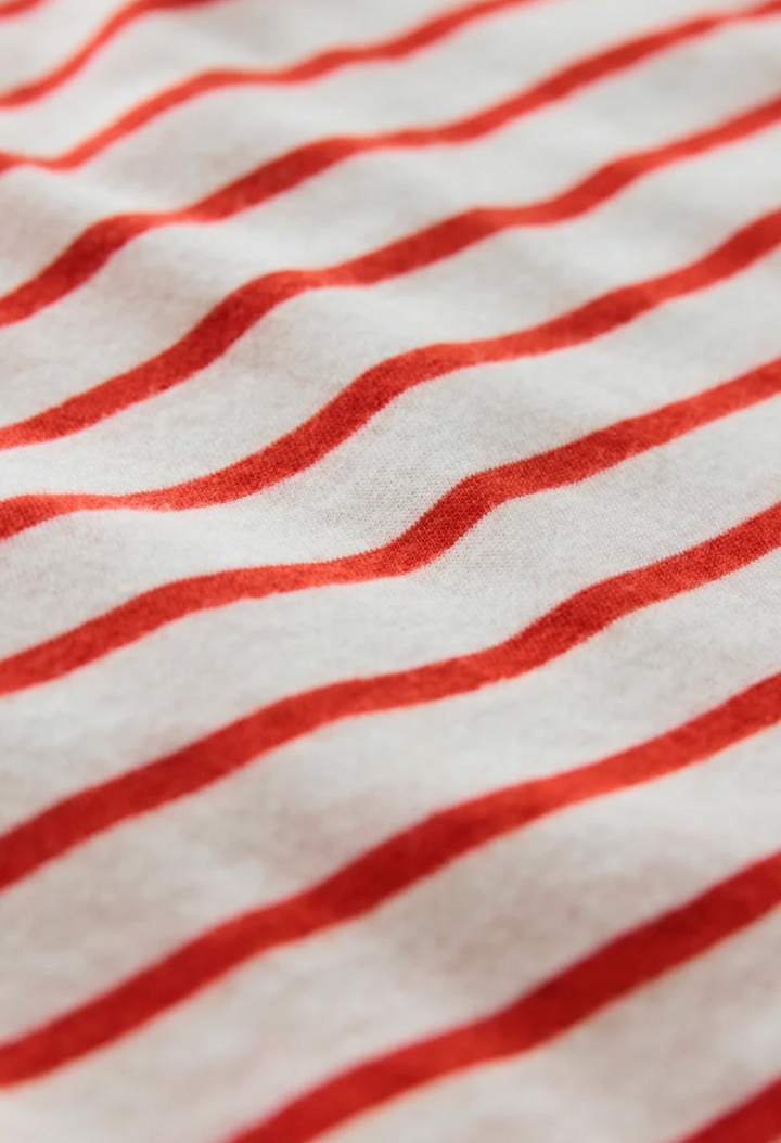 Z Supply Junie Striped Tee - Lychee