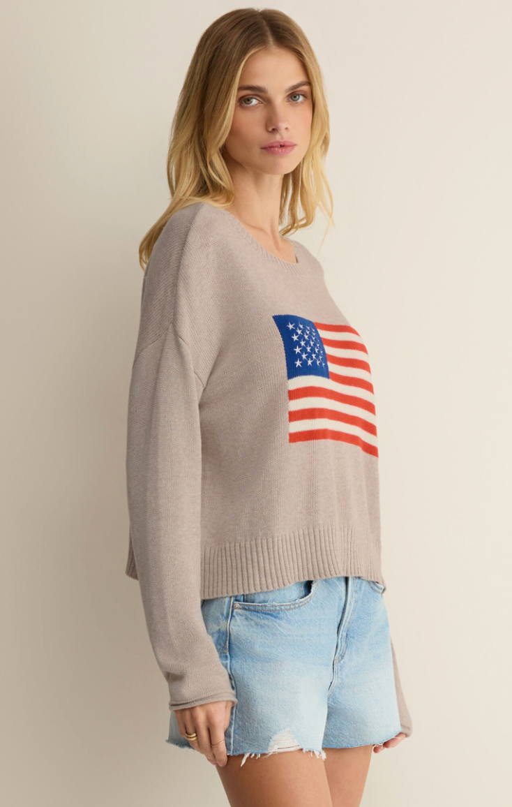 Z Supply Sienna Patriot Sweater