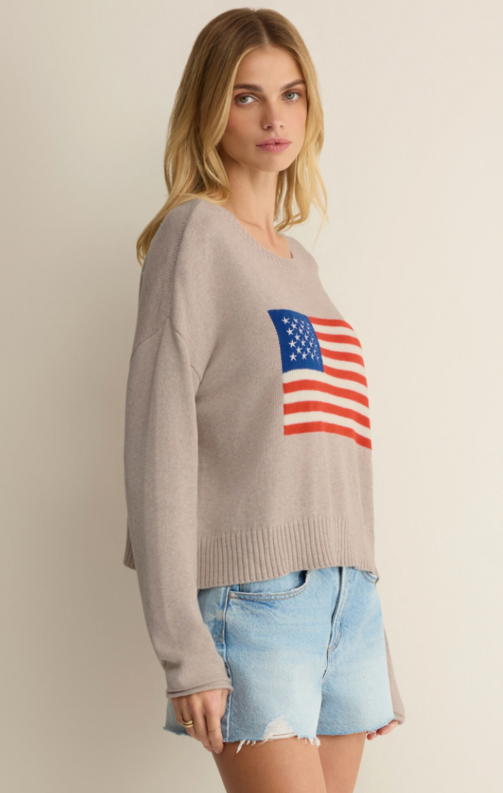 Z Supply Sienna Patriot Sweater
