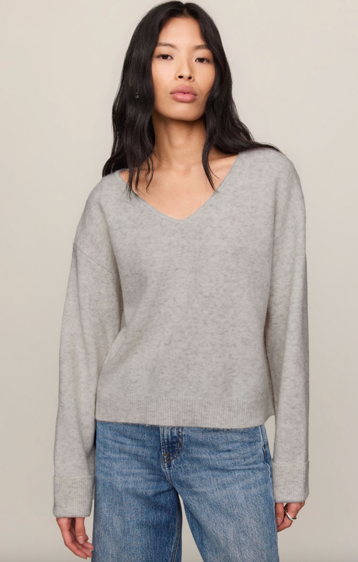 Z Supply Cerro Sweater - Feather Grey