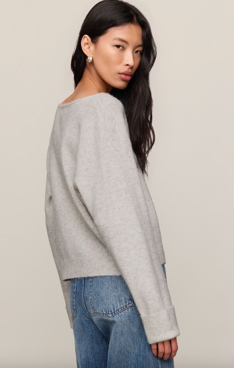Z Supply Cerro Sweater - Feather Grey