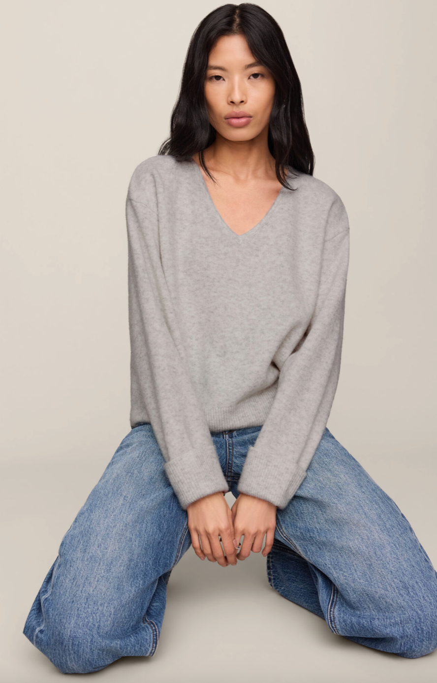 Z Supply Cerro Sweater - Feather Grey
