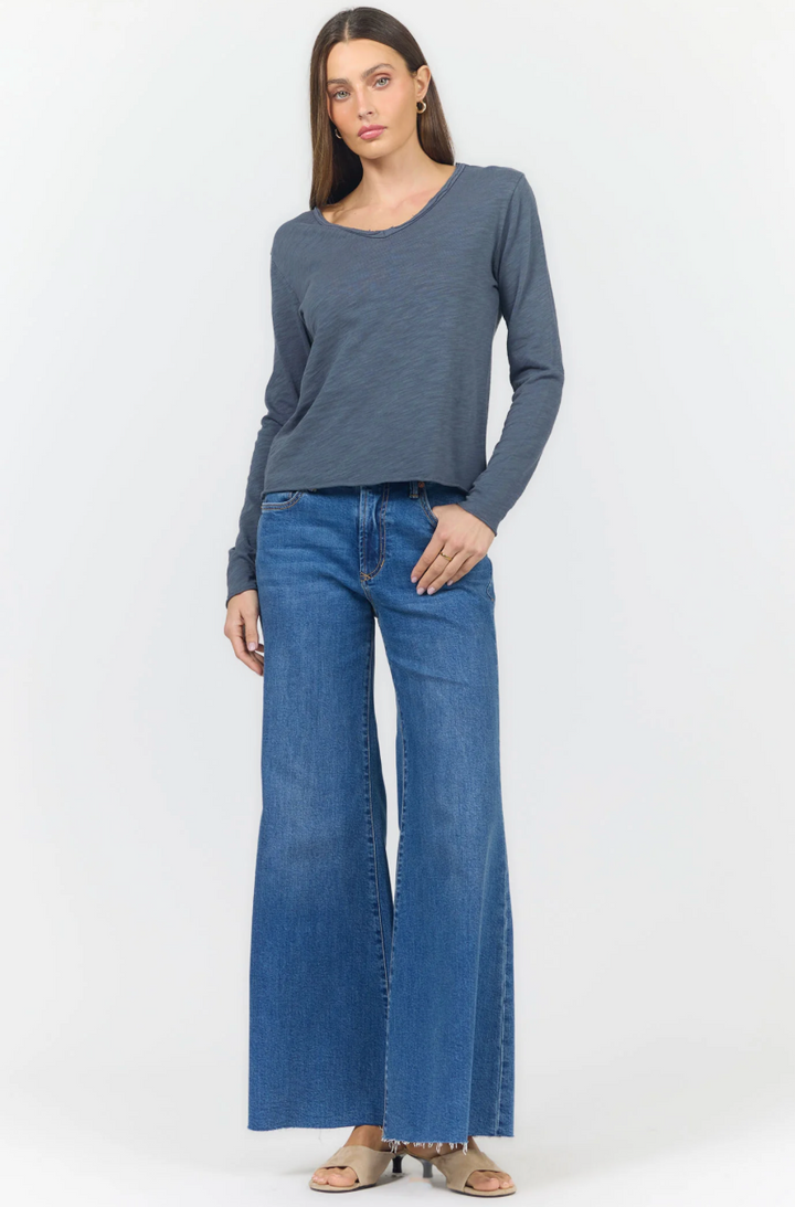DEAR JOHN - Vanya Long Sleeve Tee - Turbulence