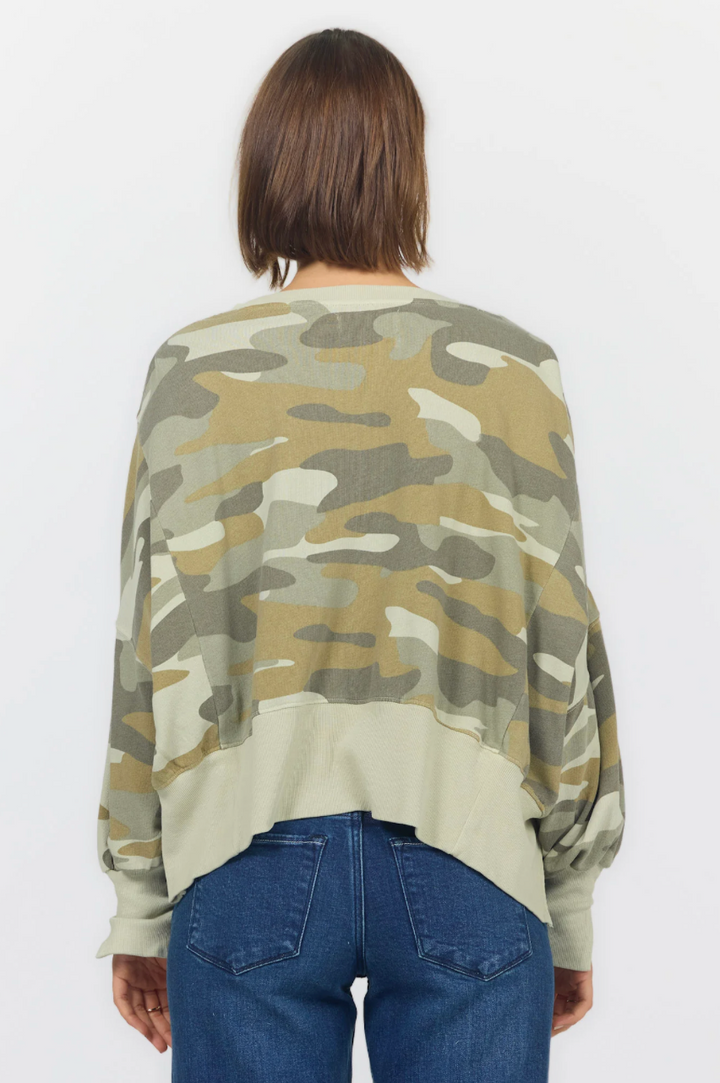 DEAR JOHN - Trenton Sweater Riviera Camo