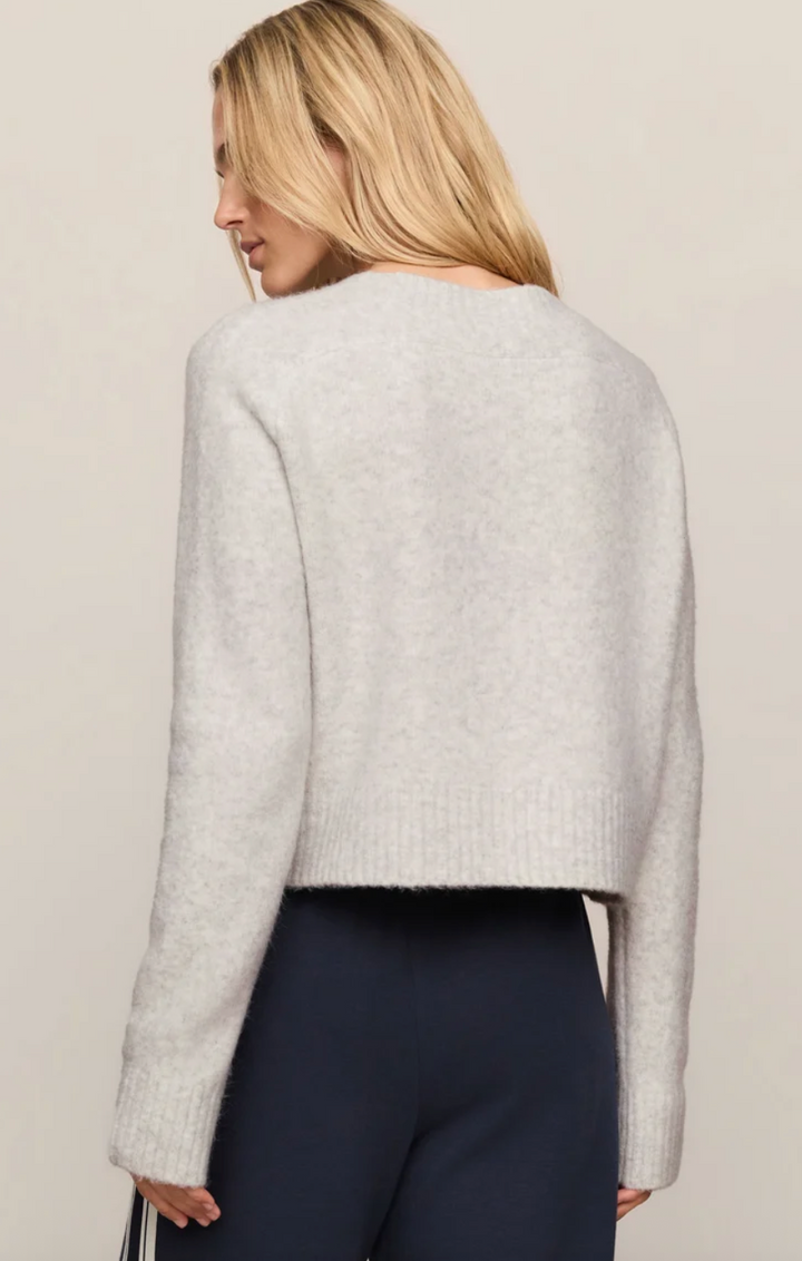 Z Supply Stand In Sweater - Feather Grey