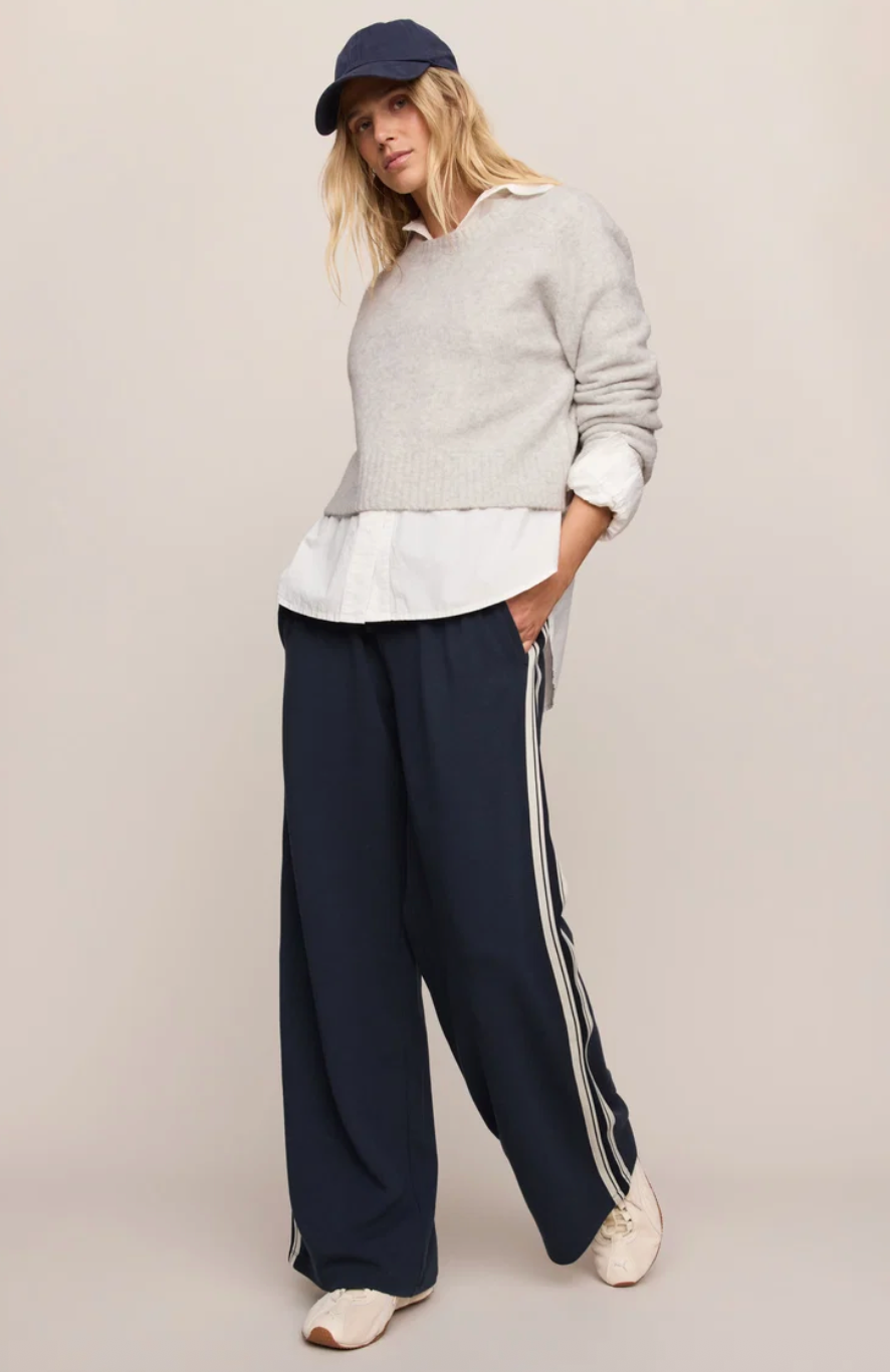 Z Supply Stand In Sweater - Feather Grey