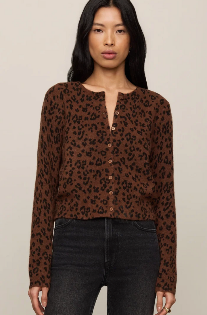 Z Supply Medina Leopard Cardigan