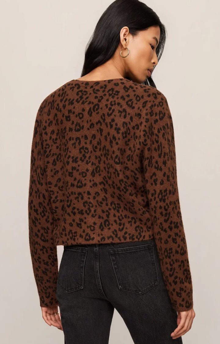 Z Supply Medina Leopard Cardigan