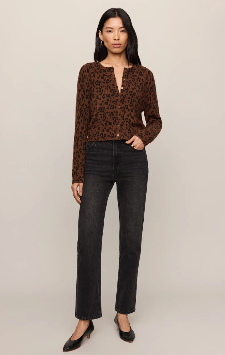 Z Supply Medina Leopard Cardigan