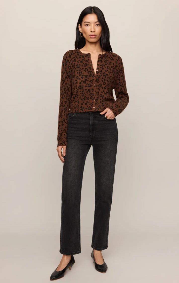 Z Supply Medina Leopard Cardigan