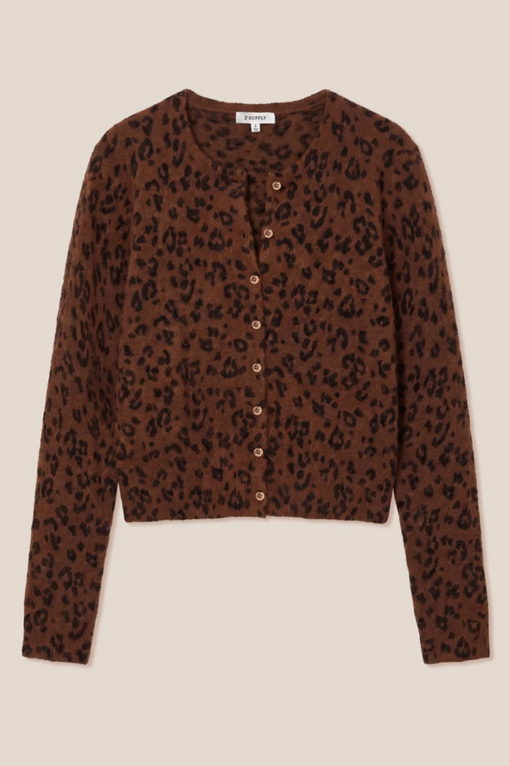 Z Supply Medina Leopard Cardigan