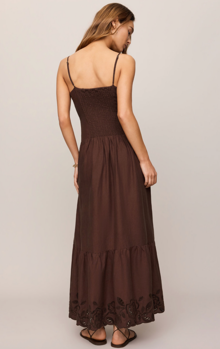 Z Supply Esti Embroidered Maxi Dress