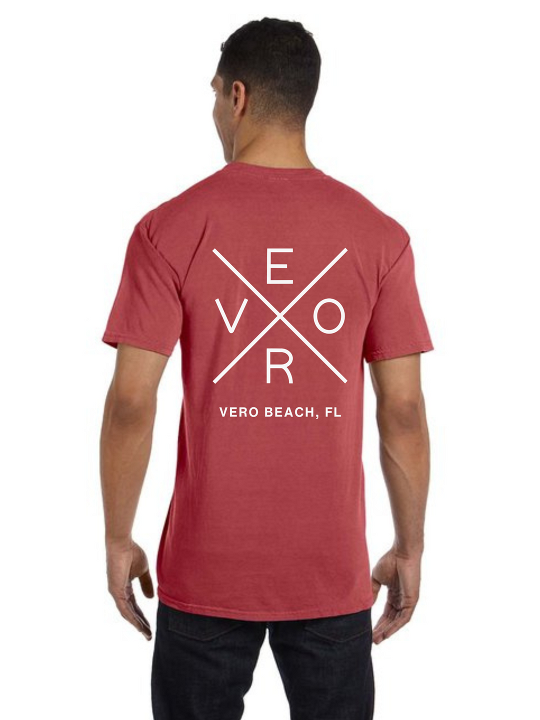 Vero Pocket Tee, Red