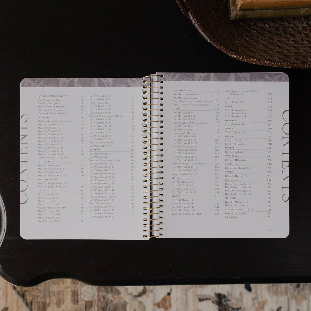 A Year in the Bible Volume 3 | 365 Days of Discovering the Beauty of Jesus from Genesis to Revelation | Volume 3