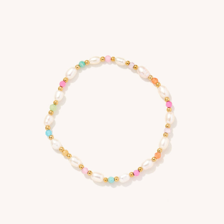 Nikki Smith Designs - Colorful Pearl Bracelet
