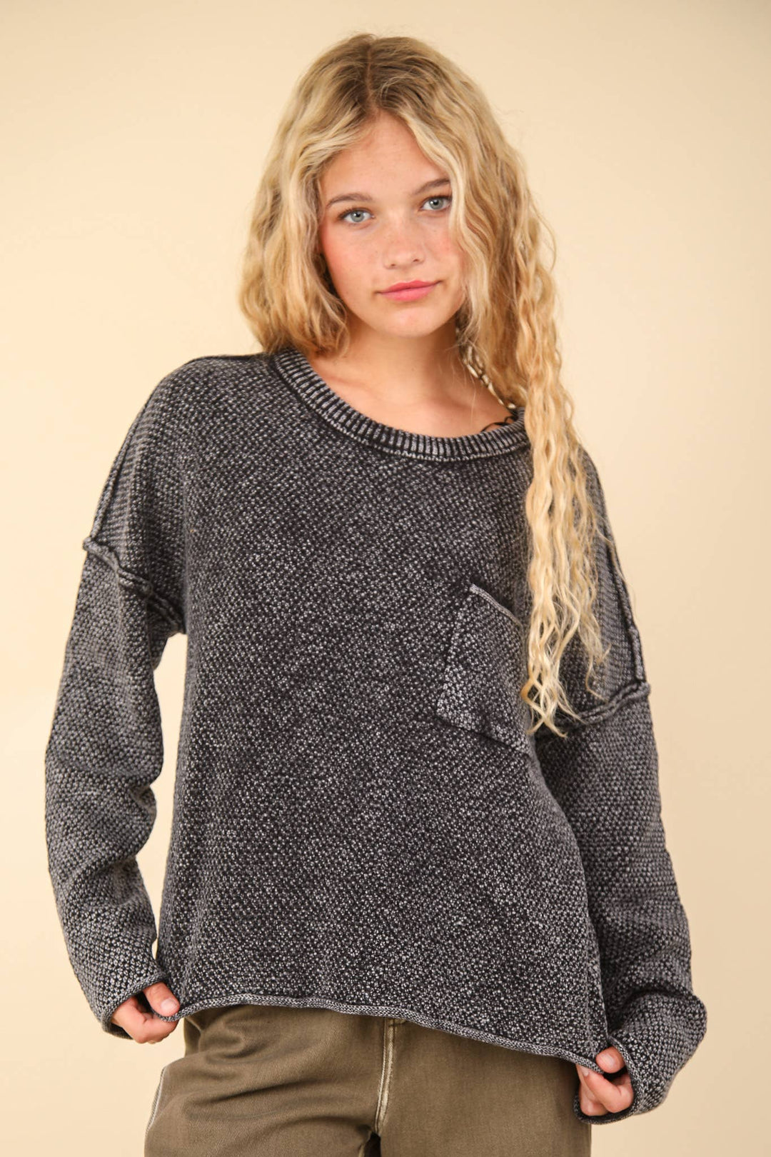 Coal Charcoal Sweater