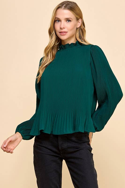 Hanna Hunter Green Top