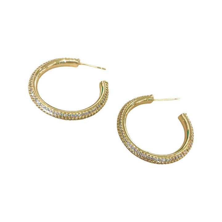 Nikki Smith Designs - Jennie Gold Hoops