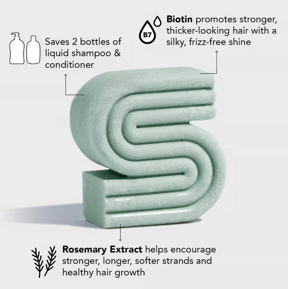 KITSCH - Rosemary & Biotin Volumizing Shampoo Bar