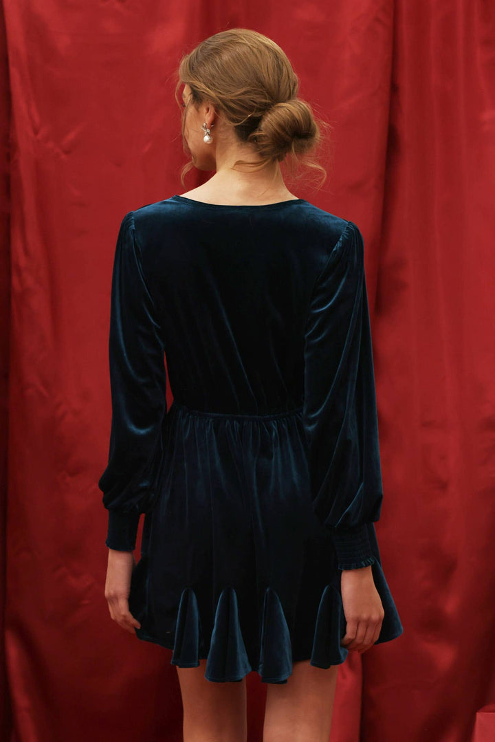 January Velvet Dress