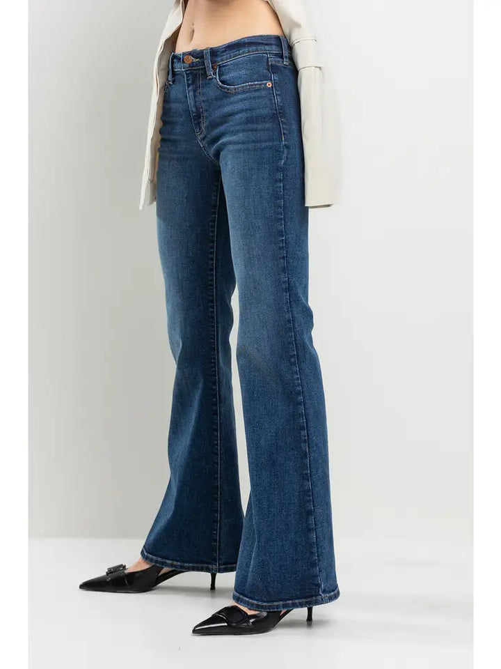 Legs For Days High Rise Flare Jeans