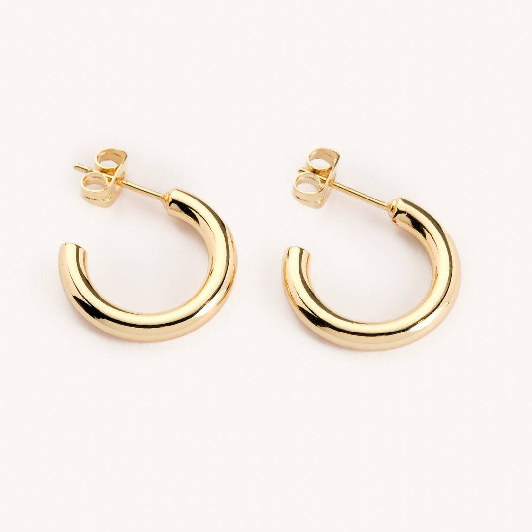 Tessa Tube Hoops: Medium