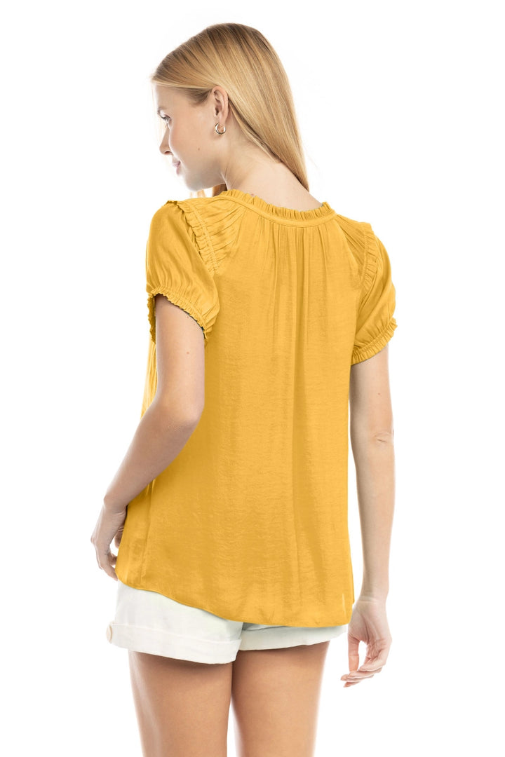 Shine Bright Blouse - Gold