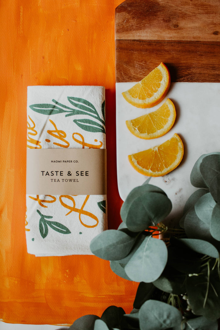 Naomi Paper Co. - Taste &amp; See Tea Towel