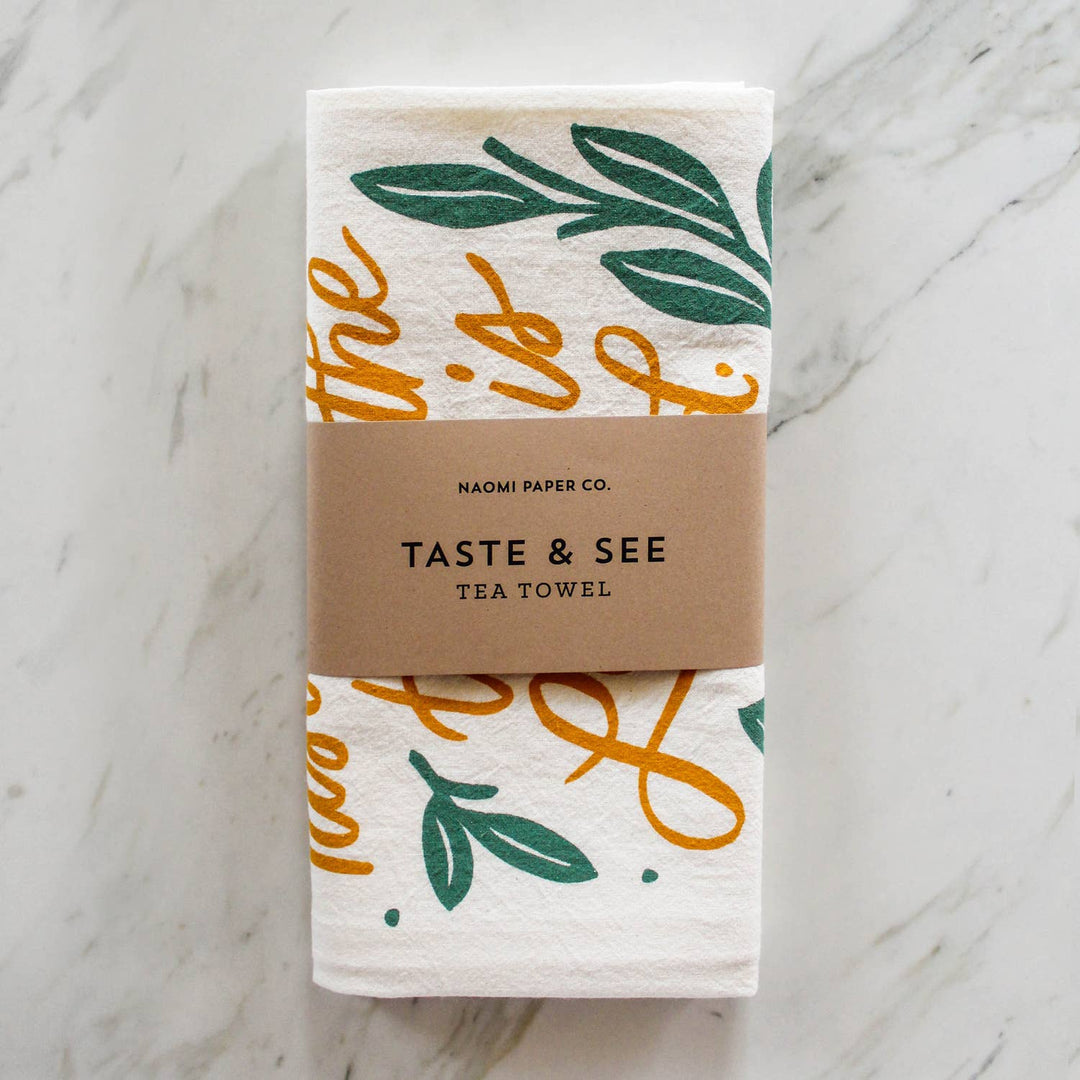 Naomi Paper Co. - Taste &amp; See Tea Towel