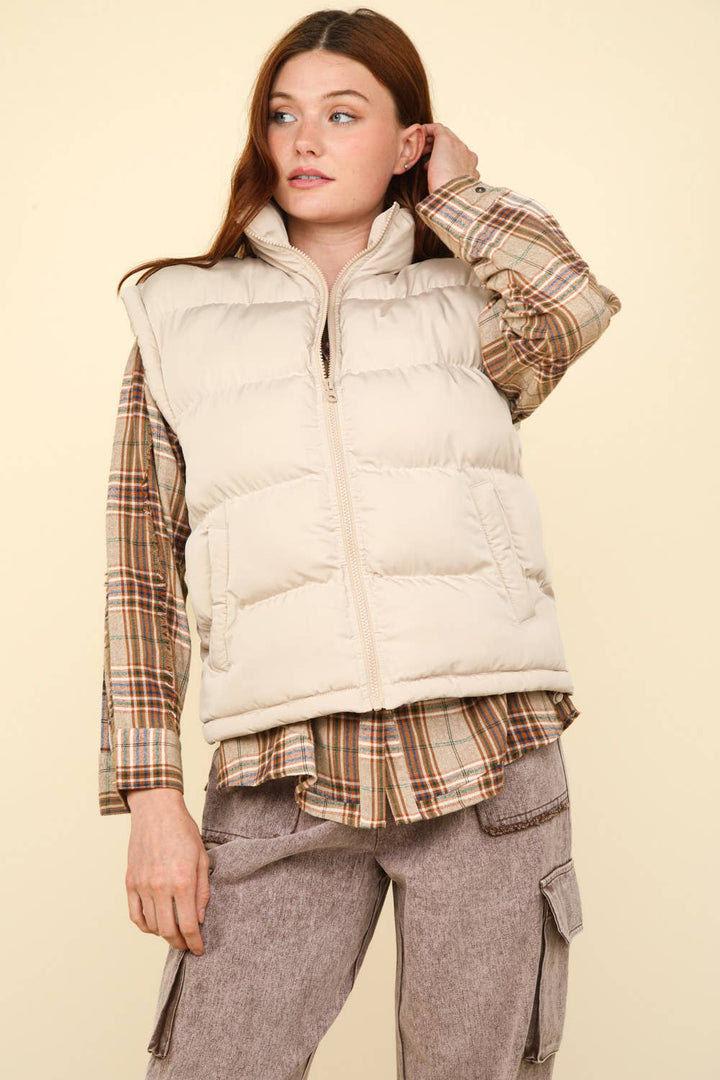 Crystal Puffer Vest