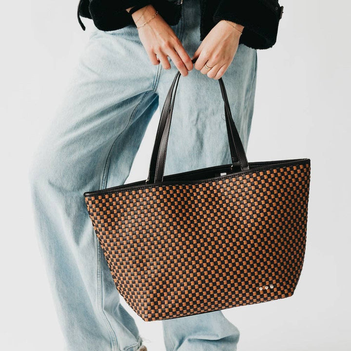Pretty Simple - Woven Tiffany Organizer Tote Bag