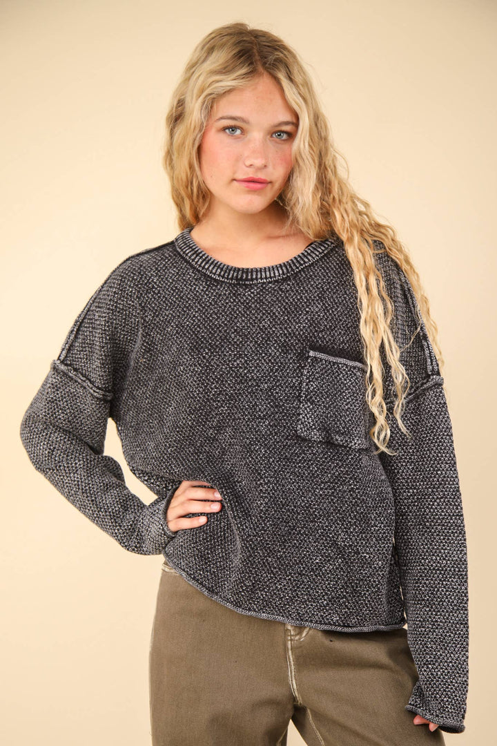 Coal Charcoal Sweater