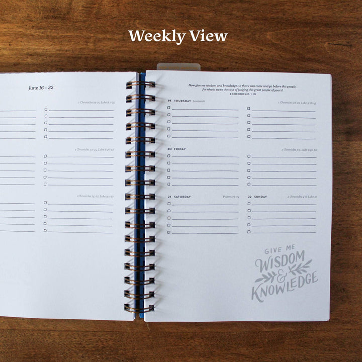 Naomi Paper Co. - 2026 Scripture Lettering Planner