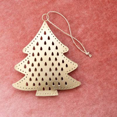 Rahab's Rope - Brass Tree Delight Christmas Ornament